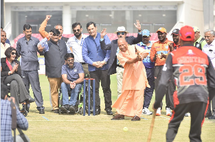 Opening ceremony at Ekana Stadium, Lucknow